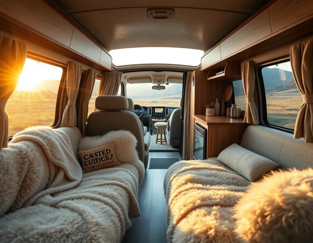 Waarom schapenvachten kopen voor de camper?